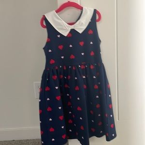 Janie and Jack heart Print Dress